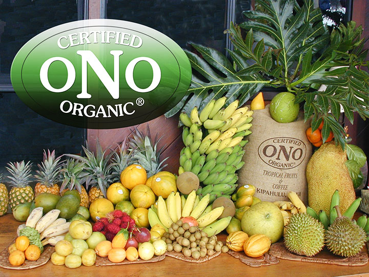 ONO Organic Farms, Maui, Hawaii - Tropical Fruit, Coffee, Local